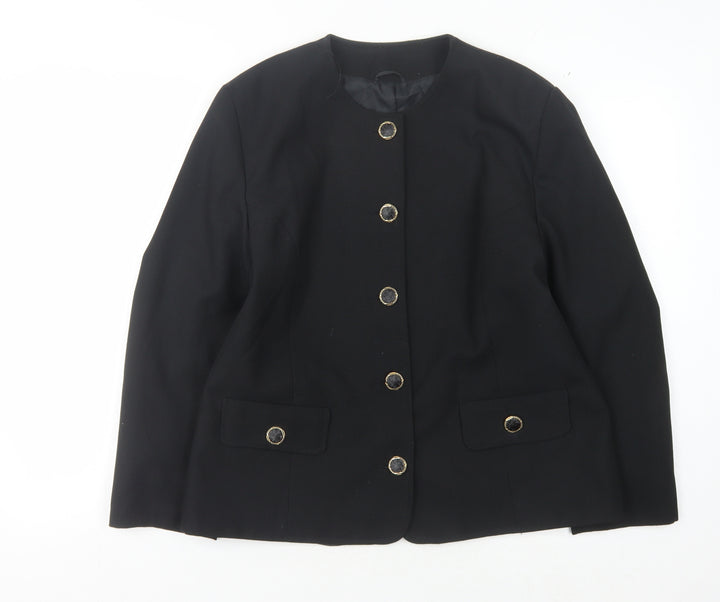 Debenhams Women's Black Suit Jacket Size 14