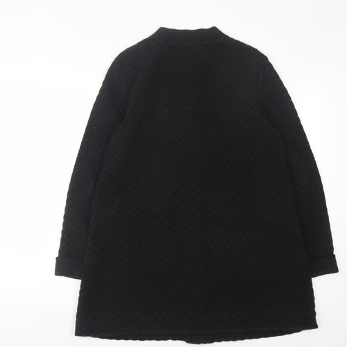 COS Women's Black Cardigan XS Collared Casual