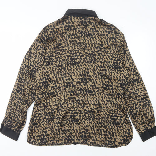 Marks and Spencer Women's Animal Print Blouse Size 14