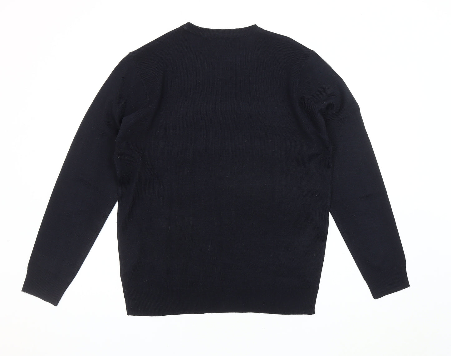 Pierre Cardin Men's Black Pullover M Regular Fit