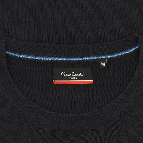 Pierre Cardin Men's Black Pullover M Regular Fit