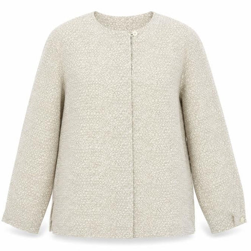 Alexon Women's Beige Animal Print Cardigan UK 10