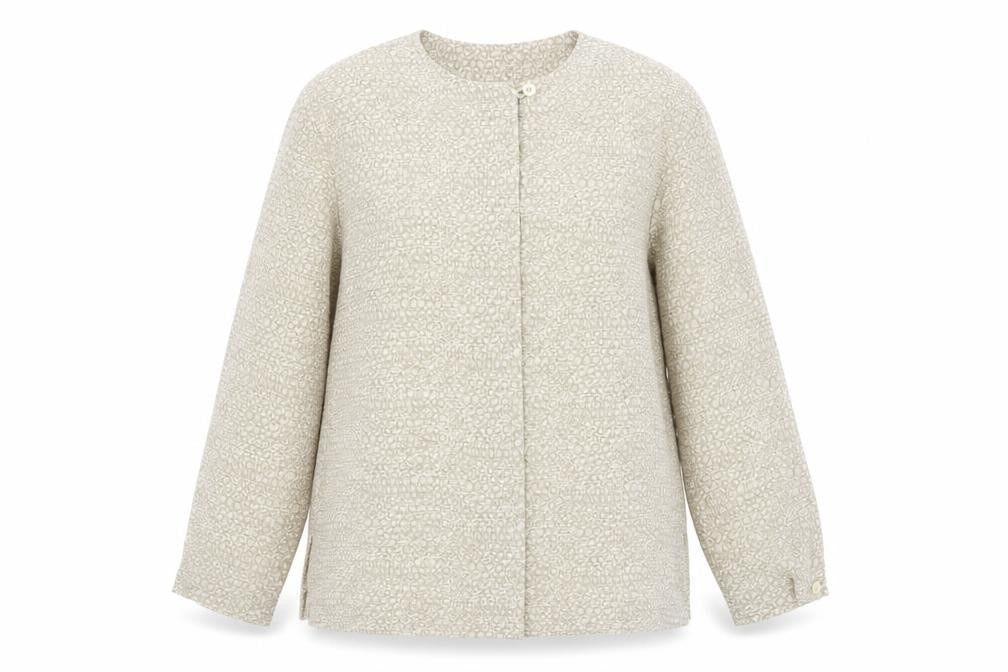 Alexon Women's Beige Animal Print Cardigan UK 10