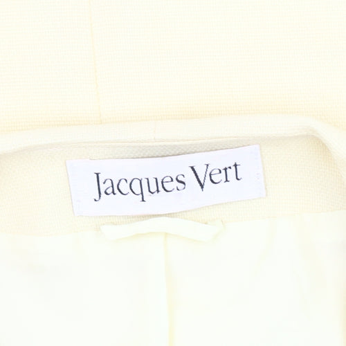 Jacques Vert Women's Ivory Blazer Size 10 Classic