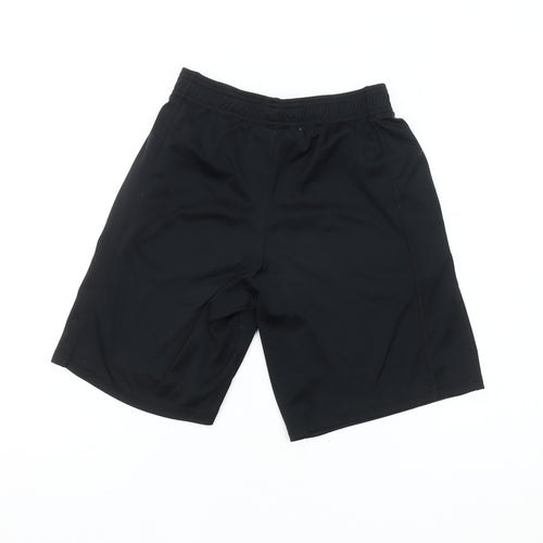 Under Armour Boys' Black Athletic Shorts, M, Summer Activewear