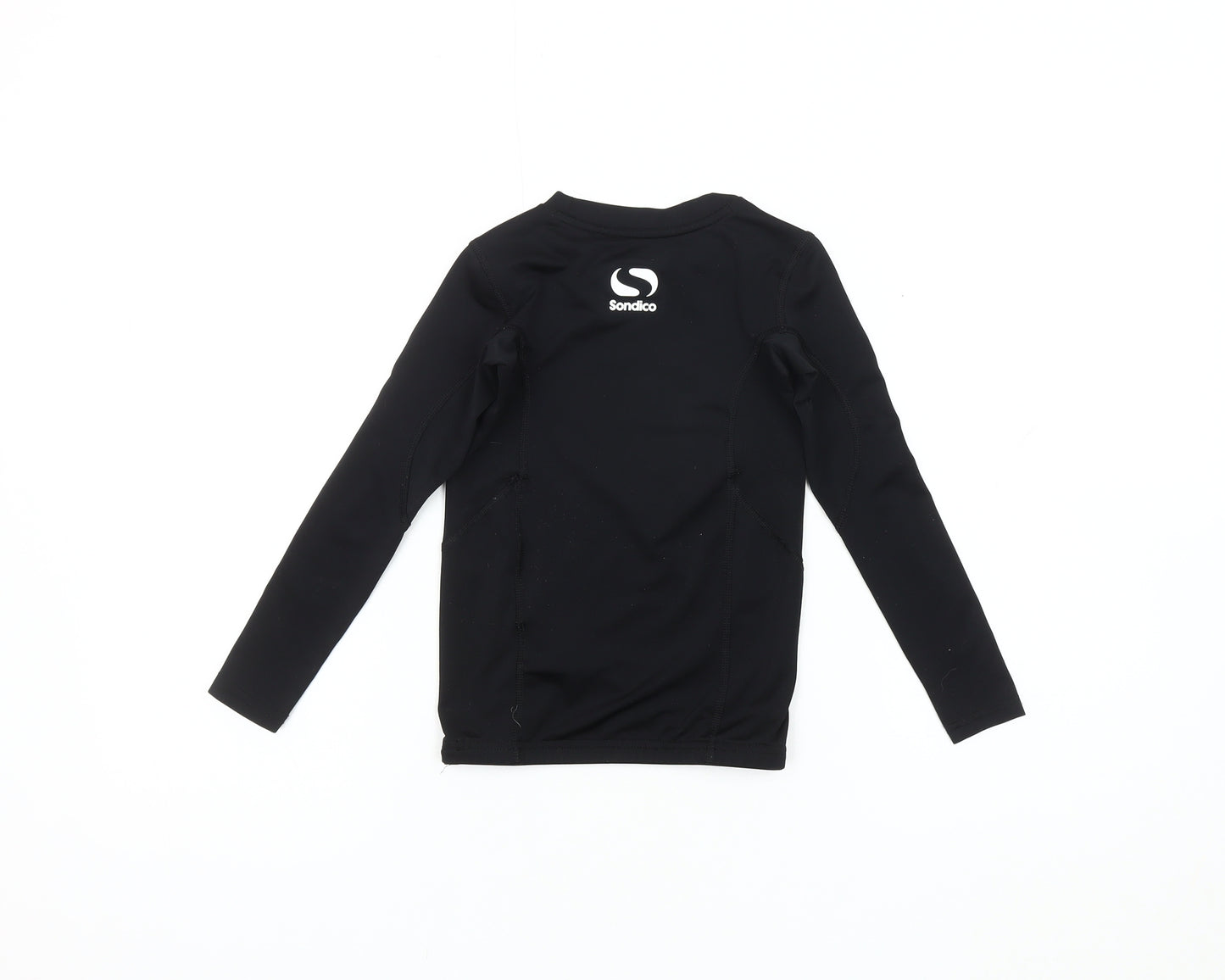 Sondico Boys' Black 5-6Y Long Sleeve Football T-Shirt