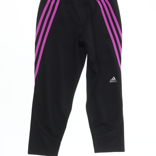 Adidas Women's Black Slim Fit Leggings S