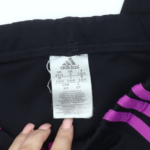 Adidas Women's Black Slim Fit Leggings S