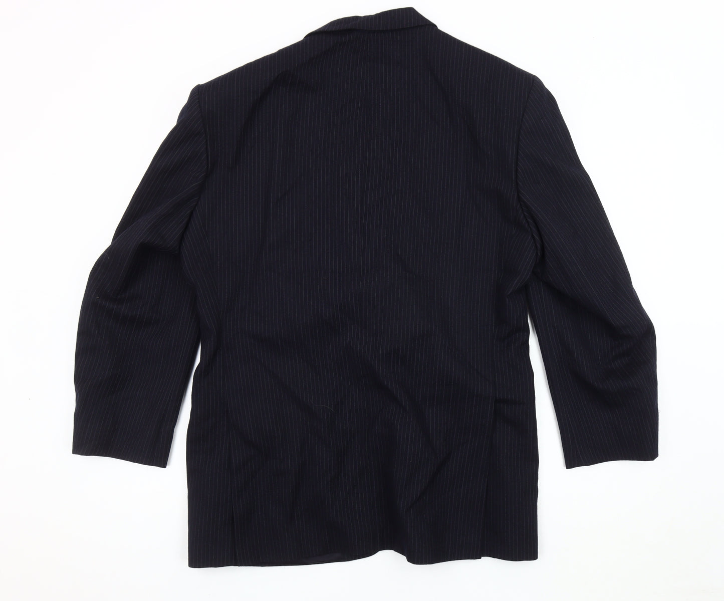 Dunn & Co Men's Blue Striped Blazer 42 Regular