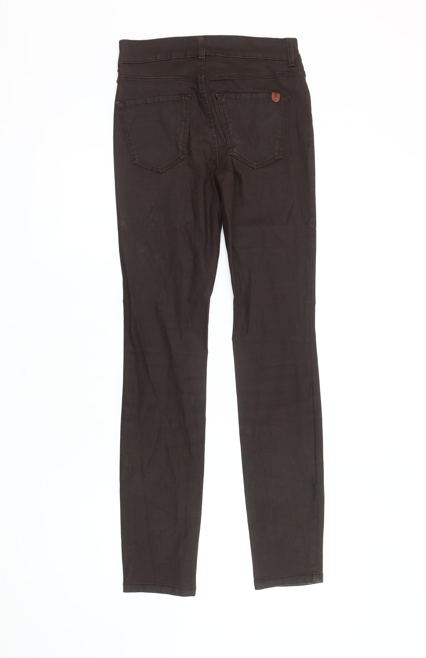Massimo Dutti Women's Brown Skinny Jegging XS