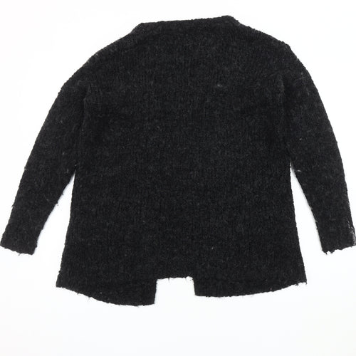 Jacqueline de Yong Women's Black Open Front Cardigan Size S