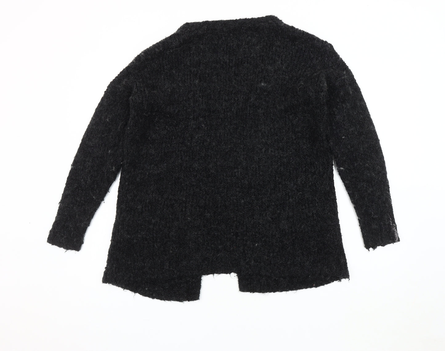 Jacqueline de Yong Women's Black Open Front Cardigan Size S