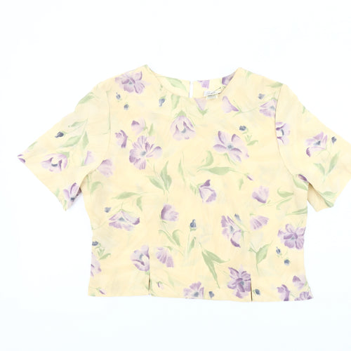 Judy Indiana Classics Women's Floral Blouse Size 12