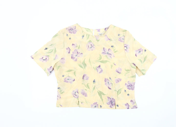 Judy Indiana Classics Women's Floral Blouse Size 12