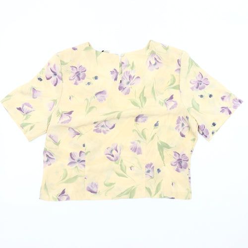Judy Indiana Classics Women's Floral Blouse Size 12