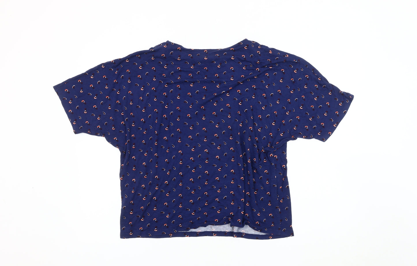 Marks and Spencer Women's Blue Blouse, Size 16