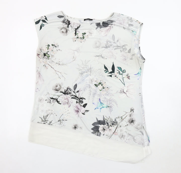Roman Floral Women’s Blouse, Multicoloured, Size 16