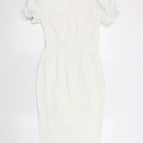 Vesper Women's Ivory Pencil Dress Size 12