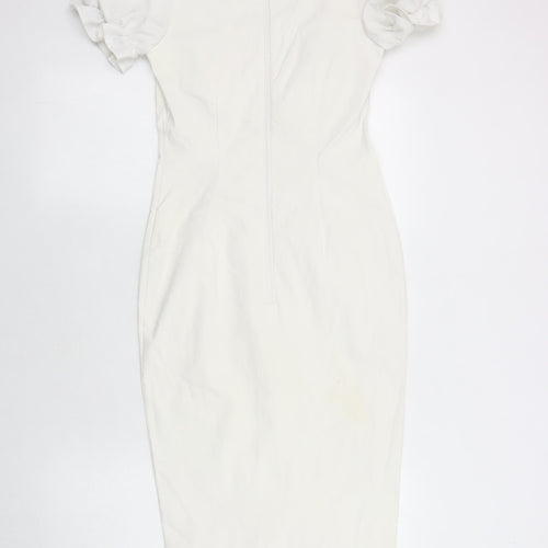 Vesper Women's Ivory Pencil Dress Size 12