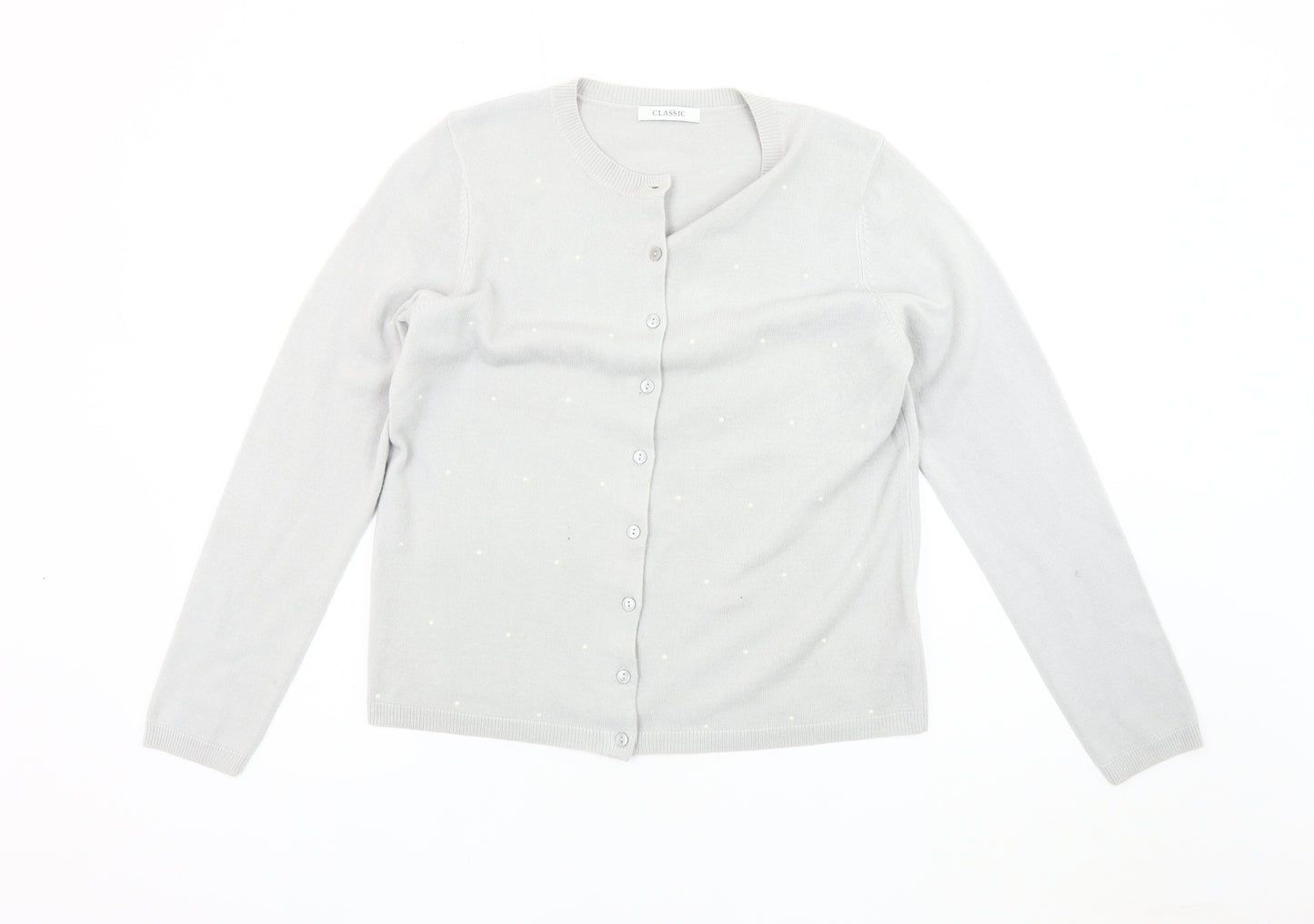 Marks and Spencer Women's Grey Cardigan Size 12