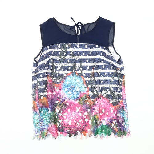 Kaleidoscope Women's Multicoloured Floral Crop Top