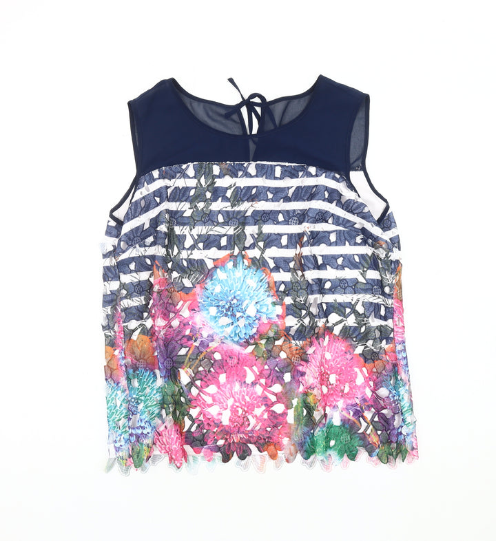 Kaleidoscope Women's Multicoloured Floral Crop Top