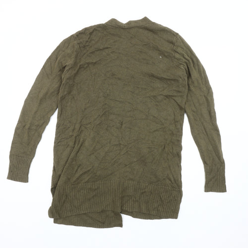 Old Navy Women's Green Open Front Cardigan, Size M, Casual Knitwear