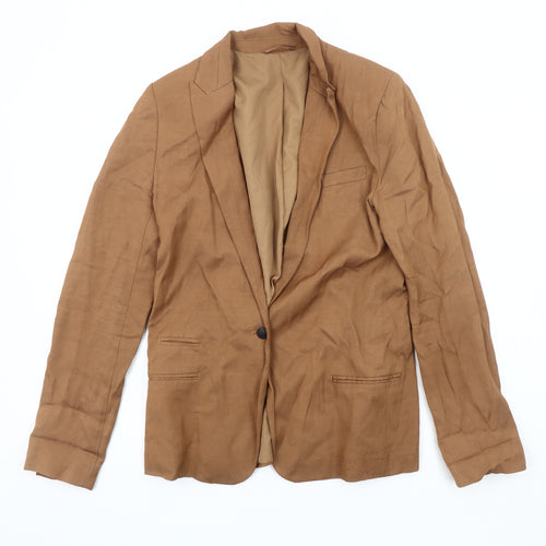 Next Women's Brown Suit Jacket, Size 8, Workwear