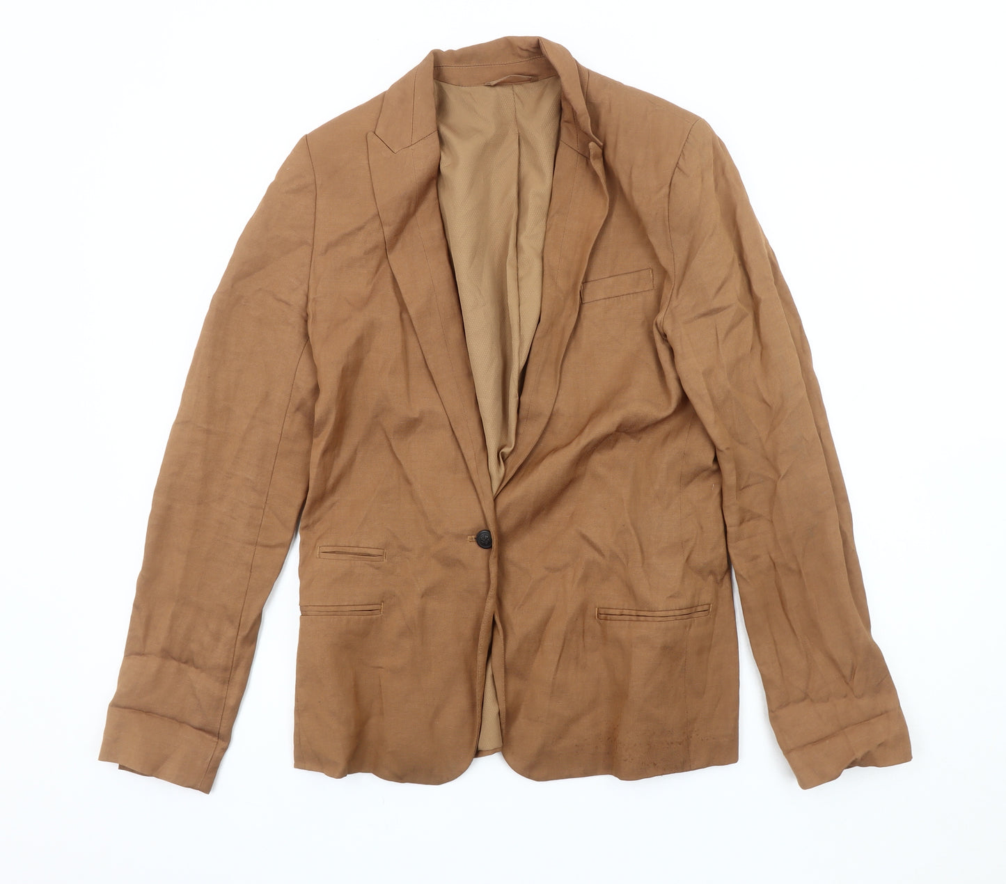 Next Women's Brown Suit Jacket, Size 8, Workwear