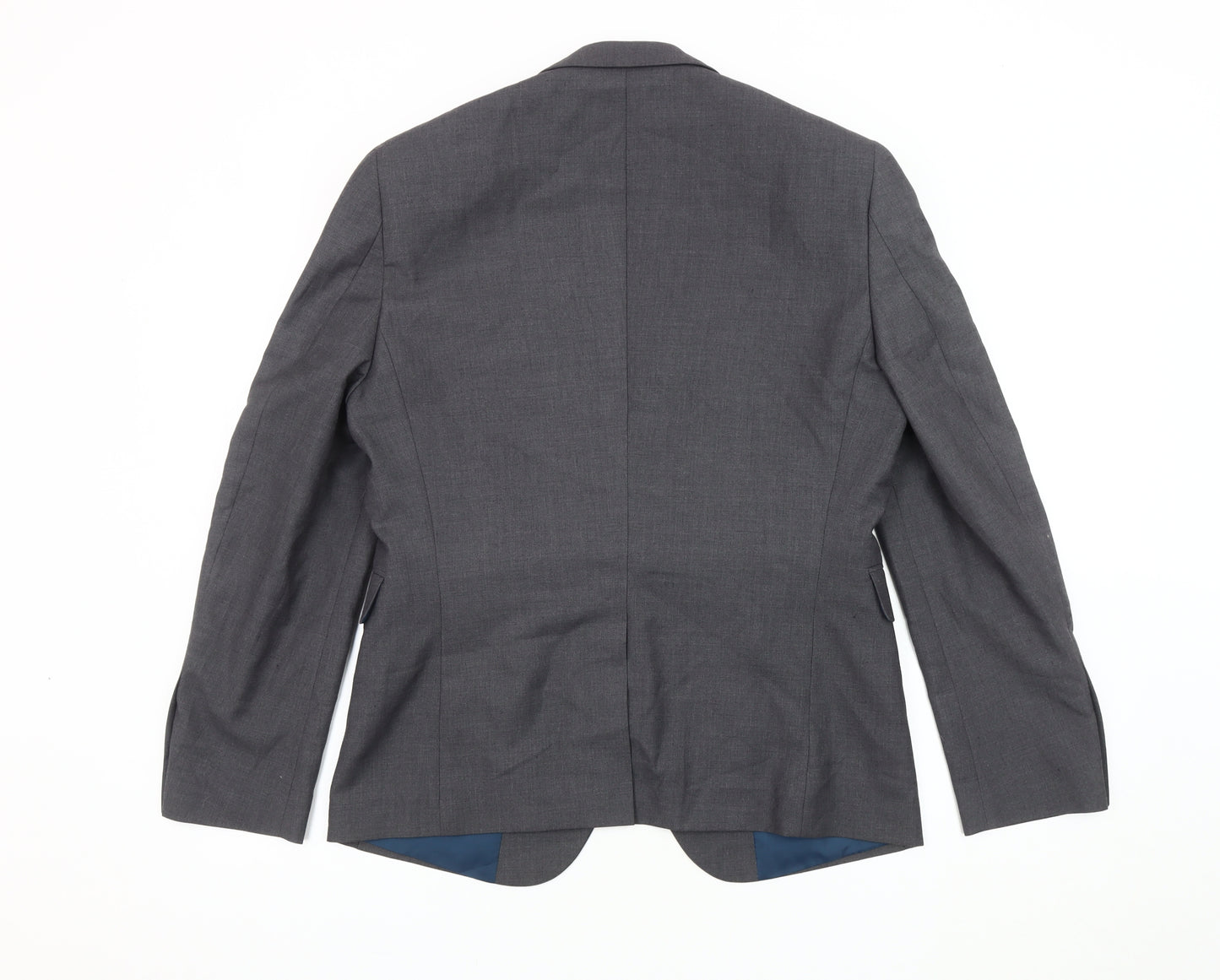 Burton Menswear Grey Slim Fit Men's Blazer 38S
