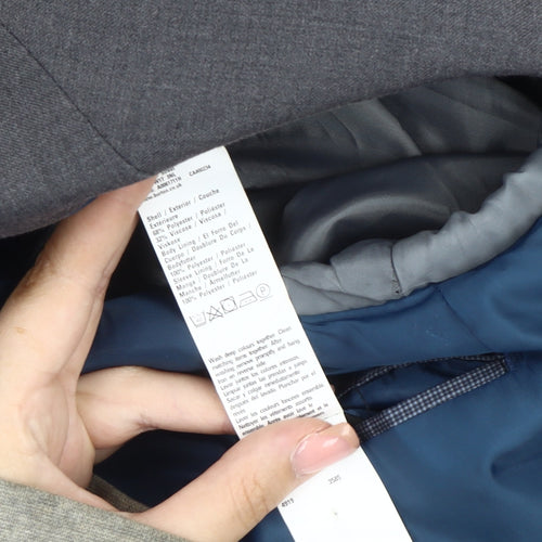 Burton Menswear Grey Slim Fit Men's Blazer 38S