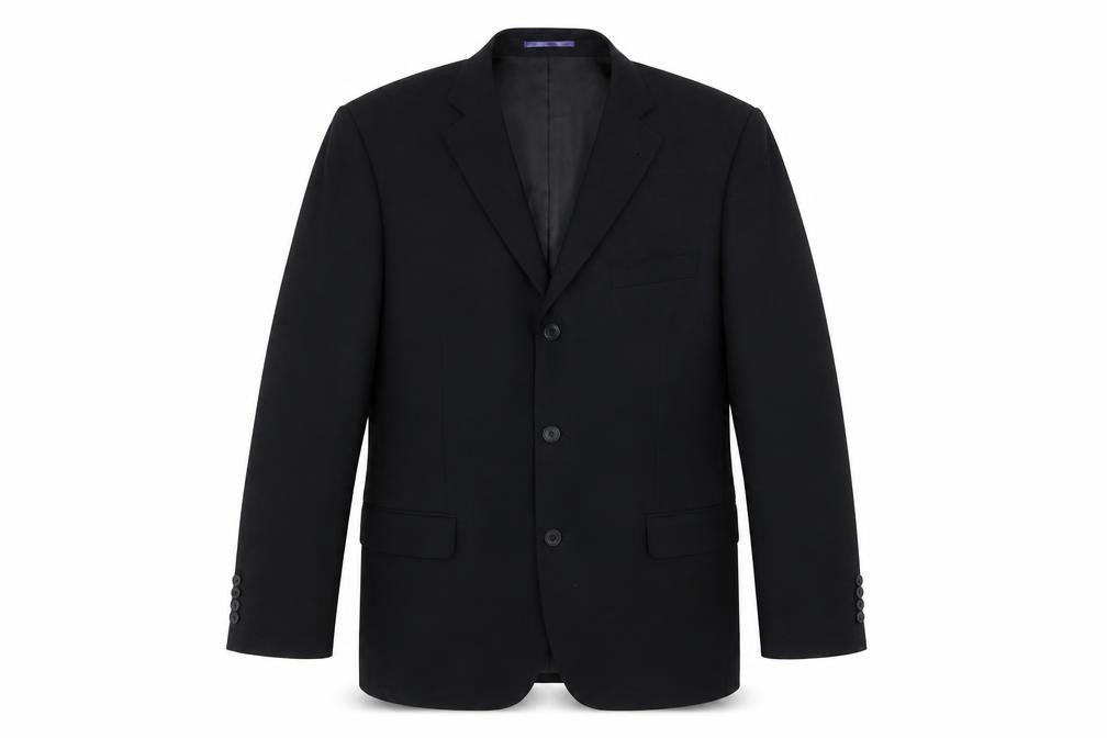 Front view of Taylor & Wright Men's Blue Blazer 42L