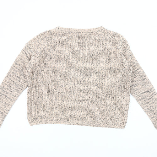 Forever 21 Women's Beige Knit Pullover Jumper, Size S