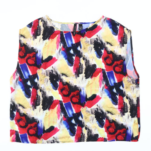 MNG Collection Women's Multicoloured Blouse Size 16