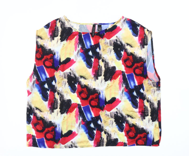 MNG Collection Women's Multicoloured Blouse Size 16