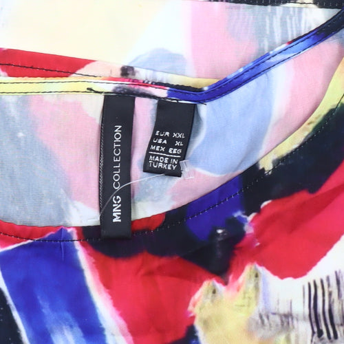 MNG Collection Women's Multicoloured Blouse Size 16