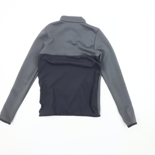 Decathlon Boys Grey 1/2 Zip Sweatshirt, 10-11 Years