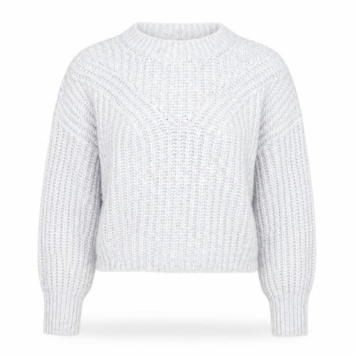 Abercrombie & Fitch Grey Chunky Knit Women's Jumper XS