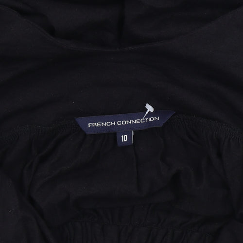 French Connection Women's Black Slip Dress Size 10