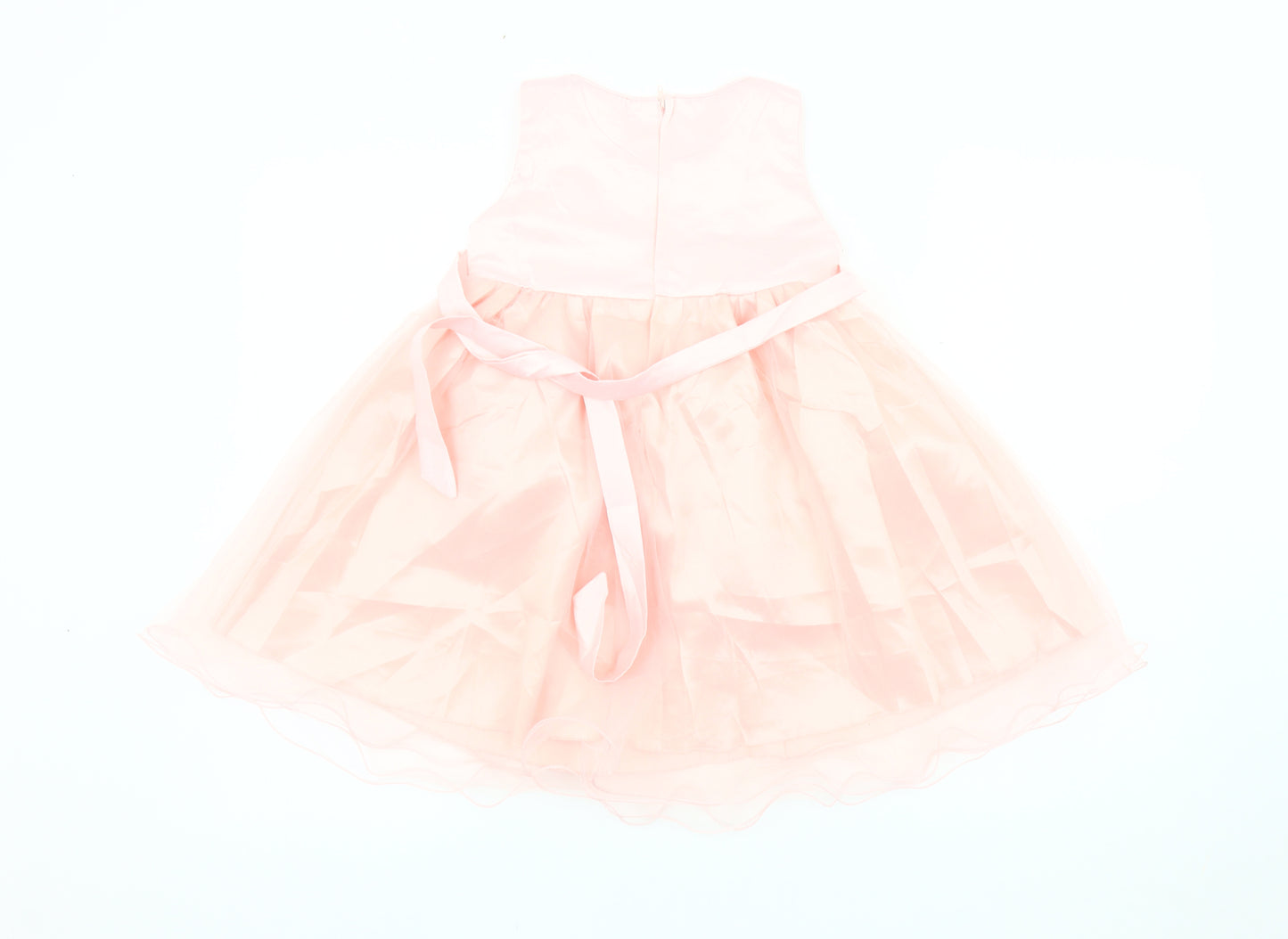 Discoball Girls Pink Sequin Tutu Dress, Size 110