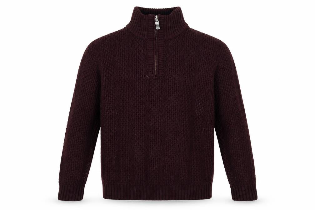 Front view of Maine New England Men’s Multicoloured M Pullover Knit Sweatshirt