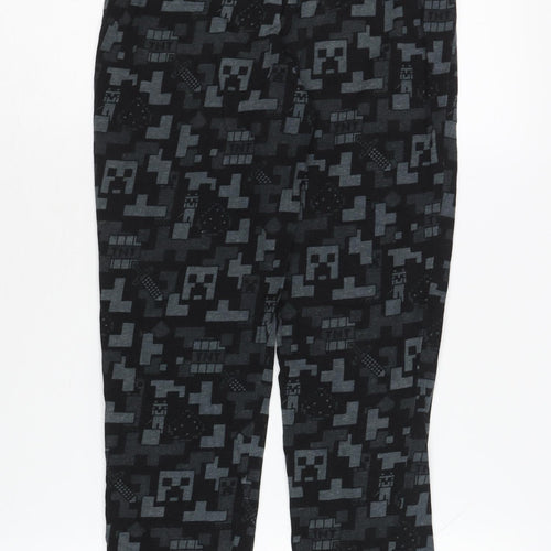 Minecraft Boys Black Graphic Pyjama Pants 9-10 Years