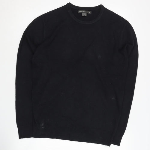 French Connection Men's Black M Pullover Jumper Acrylic