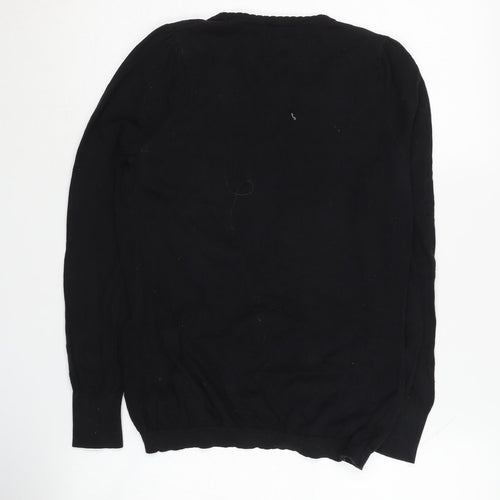 Next Women's Black Cardigan, Floral, Size 8 Petite