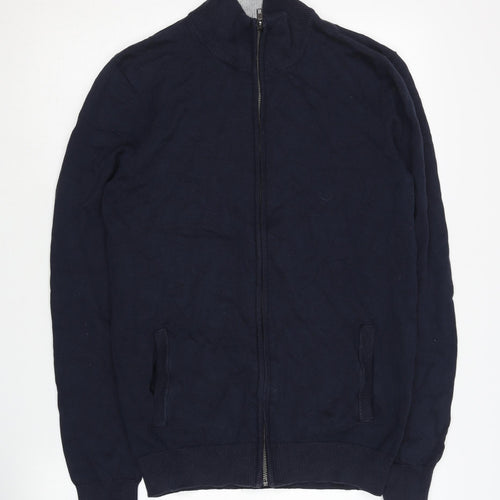 Pier One Men's Blue Basic Jacket - Size M