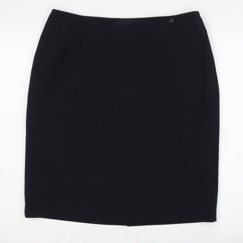 Wardrobes Women's Black Pencil Skirt Size 16