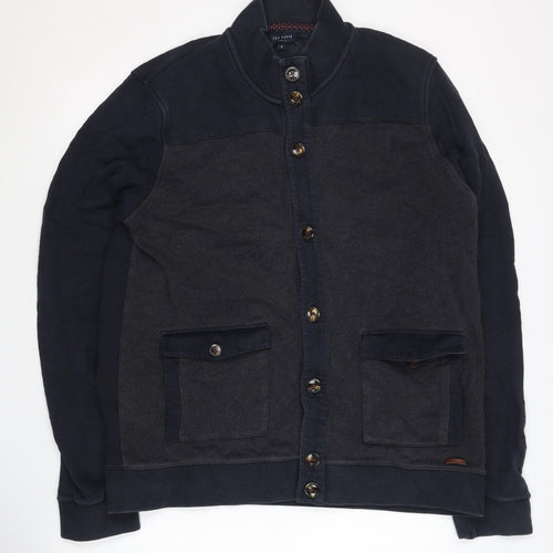 Ted Baker Unisex Blue Basic Jacket Size 10