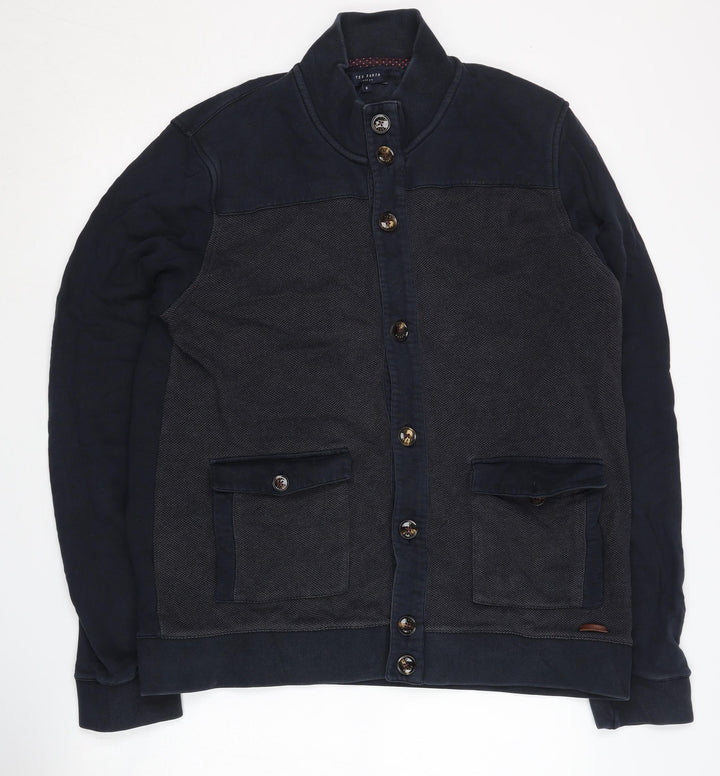 Ted Baker Unisex Blue Basic Jacket Size 10