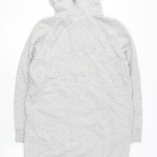 H&M Women’s Grey Hoodie Size 12 Casual Autumn