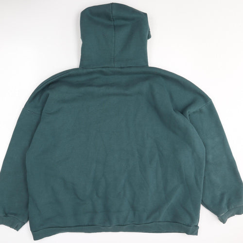 Boohoo Women's Green Hoodie, UK 20, Casual, Comfortable